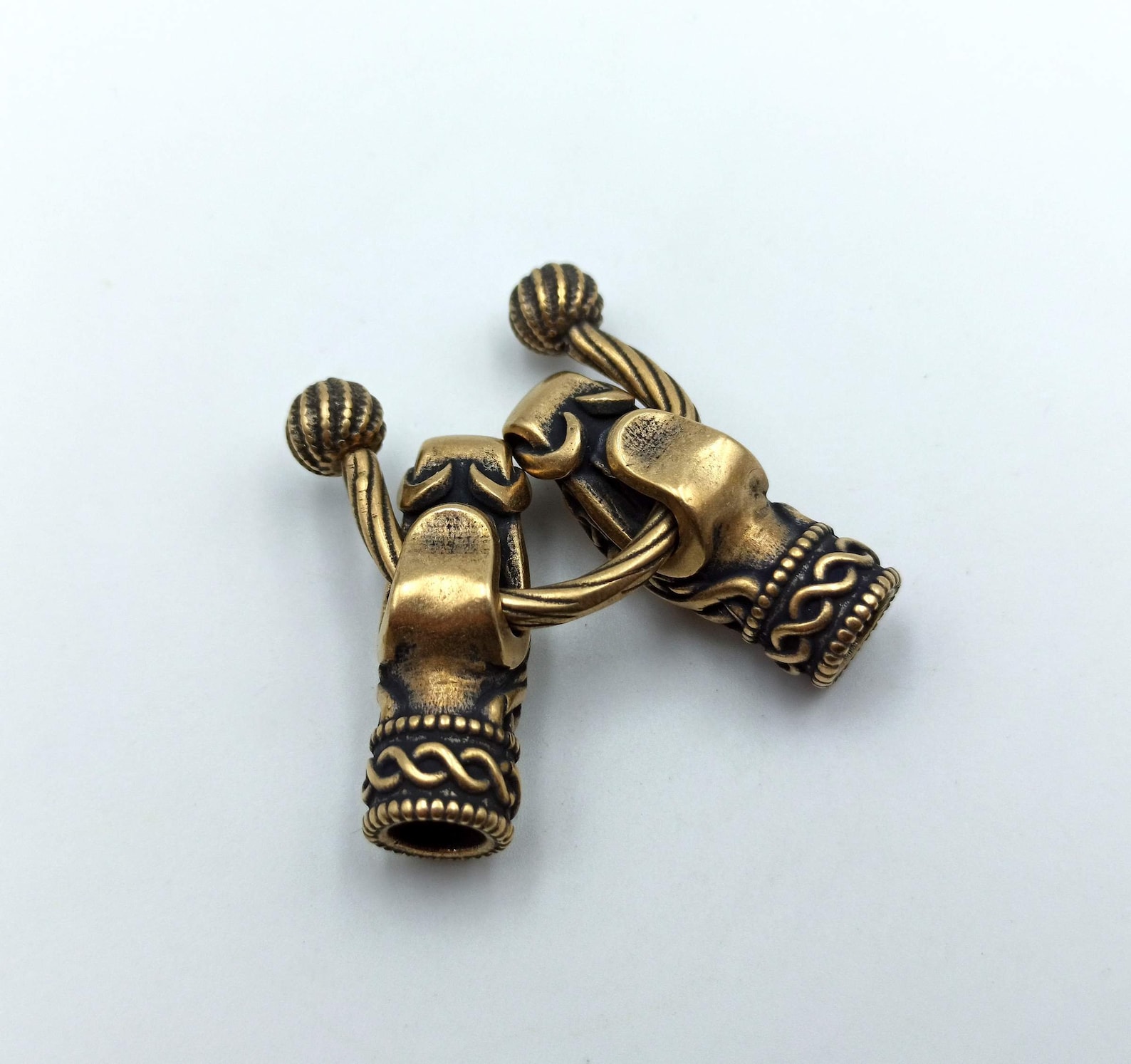 Viking Dragon Clasps Norse Necklace Clasp Jewelry Findings Etsy Canada