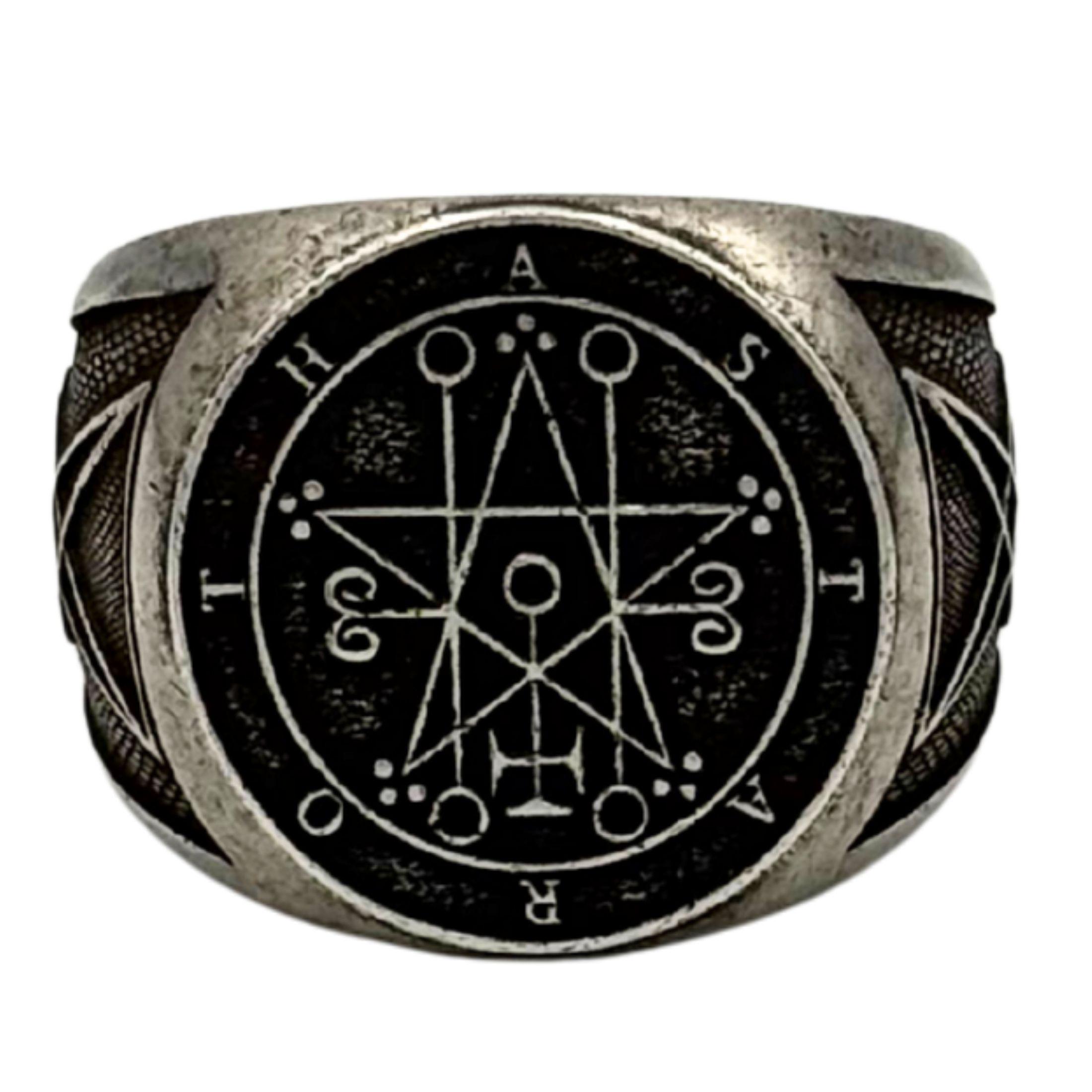 Astaroth Sigil Ring Ars Goetia Demon Occult Jewelry - Etsy