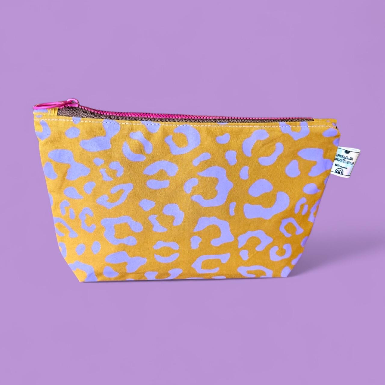 BWWKTOP Kosmetiktasche Im Leoparden-Look – Mit Leoparden-Reißverschluss, 23 X 16,5 Cm, Wasserdicht, Tolles Geschenk Für Frauen