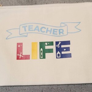 Teacher Appreciation Personalized makeup purse