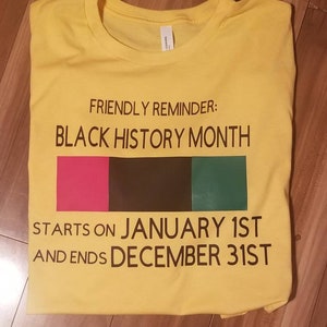 Amichevole Promemoria Nero Storia T-Shirt