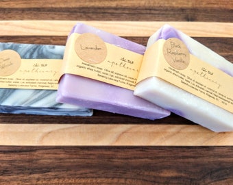 All natural cold process soap bars