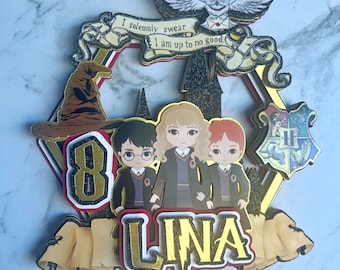 Custom Cake Topper, birthday cake topper, party decorations