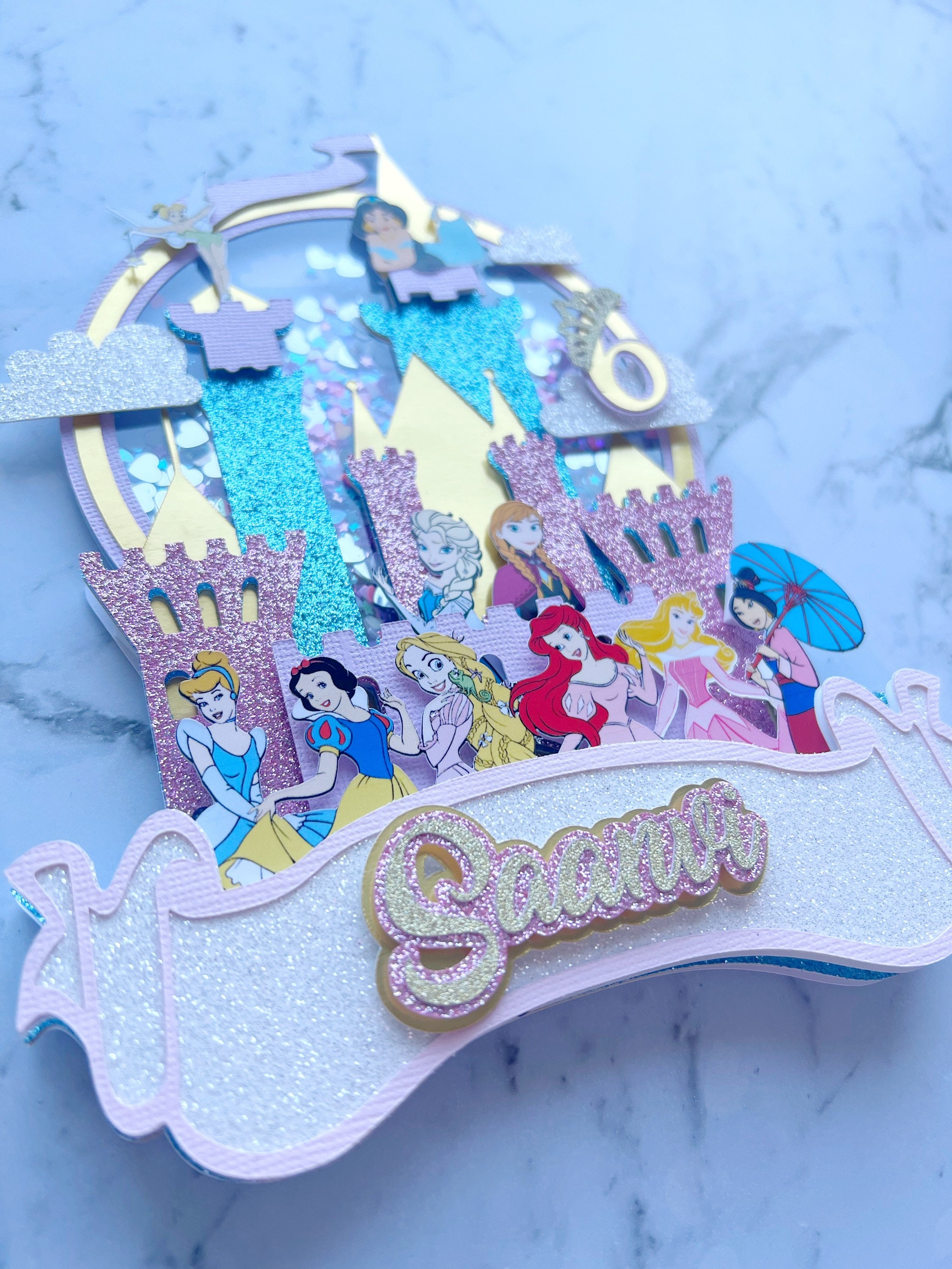 Princess Cake Topper Disney Princess Cake Topper Princess Etsy Australia