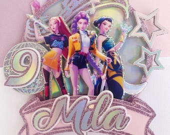 Custom Cake Topper, birthday cake topper, party decorations