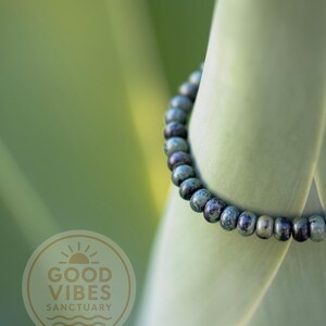 Kambaba Jasper and Red Jasper Bracelet • Grounding Unisex Jewelry image 7