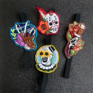 Scary Movie Villain Elastic Bookmarks