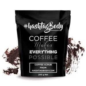 HashtagBody Coffee Scrub Face and Body Natural Scrub
