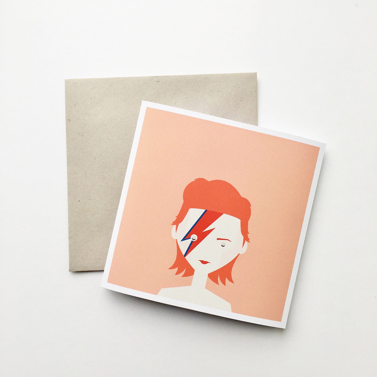 The Ziggy One Greeting Card Illustrated Card Etsy