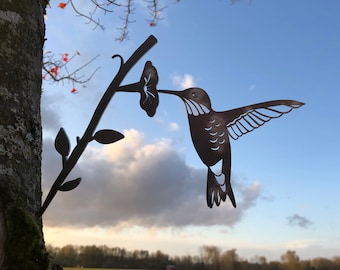 Metal Hummingbird Etsy