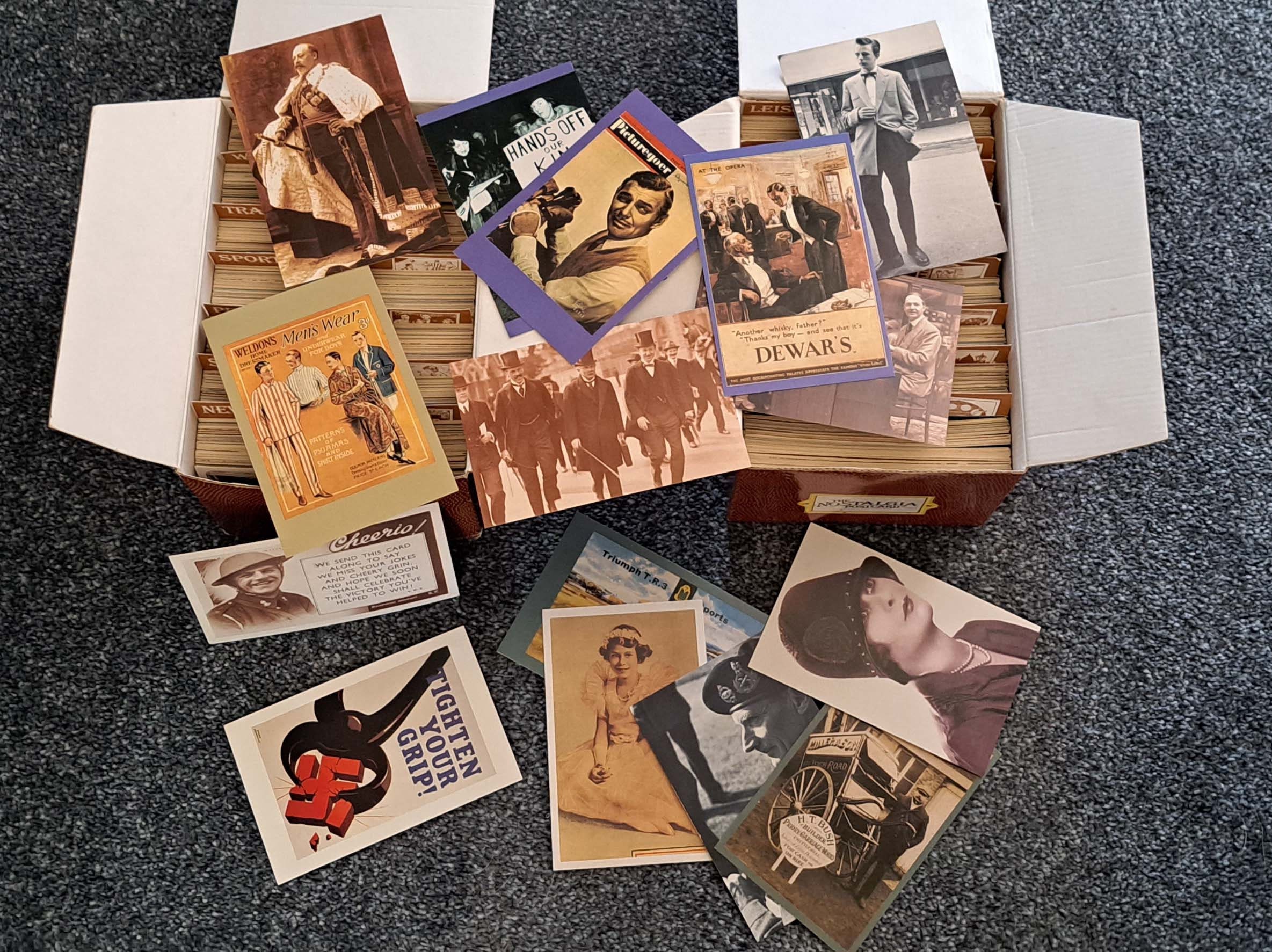 Nostalgia Postcards. Full Set of the Nostalgia Postcard Etsy