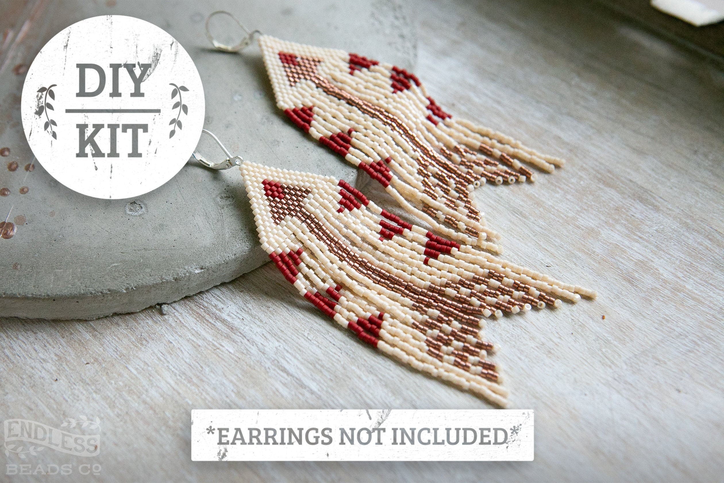 Thread Bead Earrings - Etsy