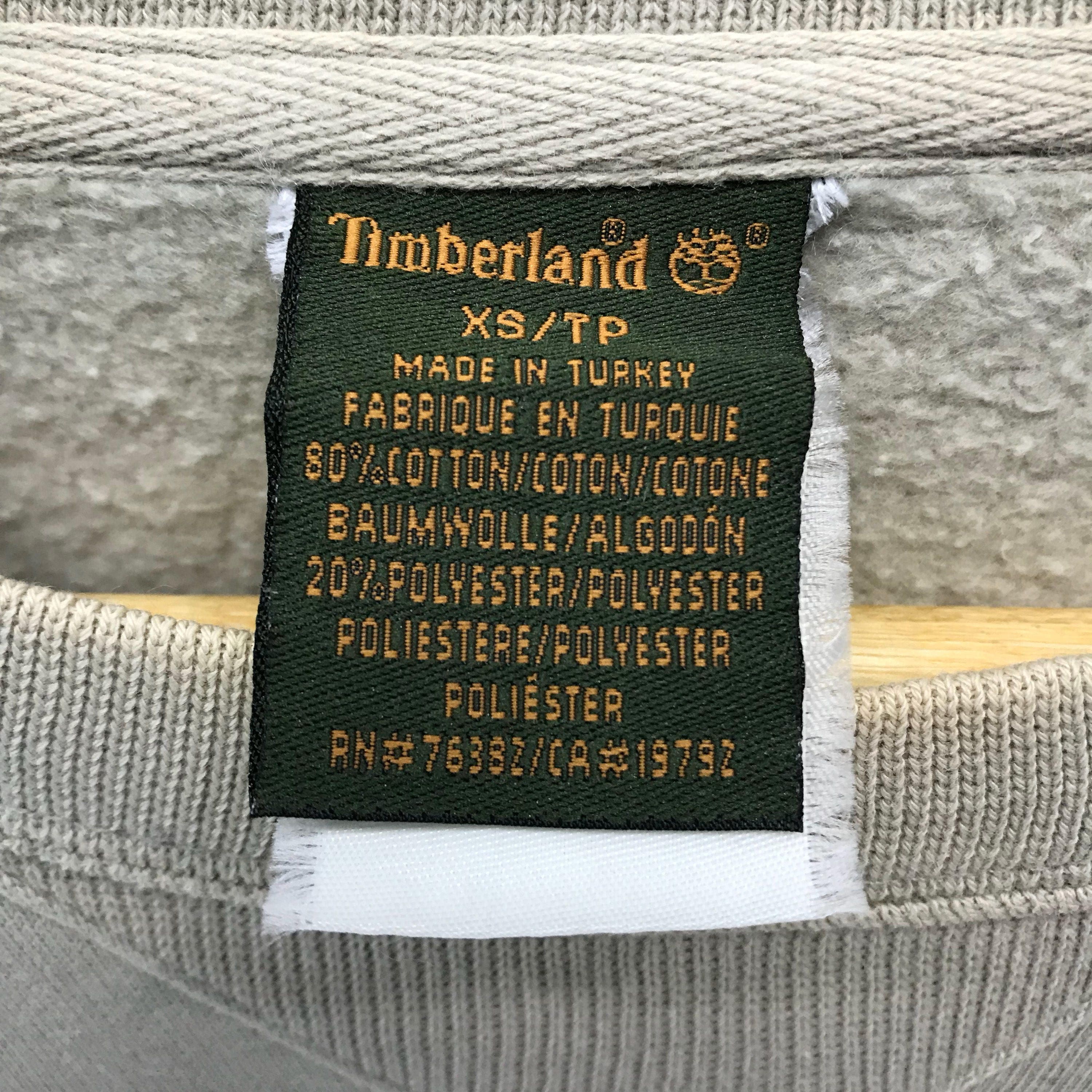 Rare Vintage Timberland Sweatshirt Small Logo Spell Out | Etsy