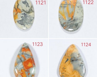 Maligano Jasper Cabochon, Natural Maligano Jasper Gemstone, Designer Mix Shape, Top Quality, Maligano Jasper Jewelry Making Smooth Cabochon,
