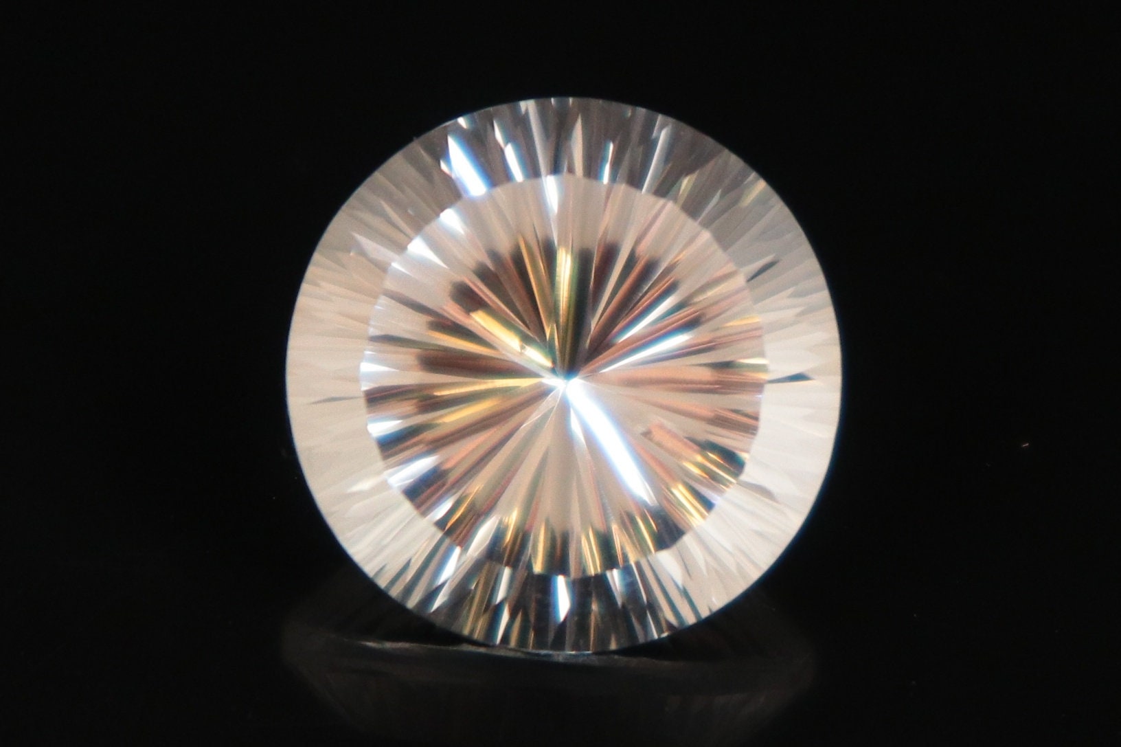 AAA Crystal Quartz Loose Concave Cut Natural Crystal Etsy