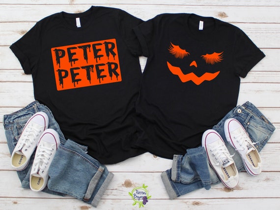 Mens Couples Halloween Costume Shirt Peter Peter Pumpkin Eater Mens Couples Halloween Costume Shirt Peter Peter Pumpkin Eater