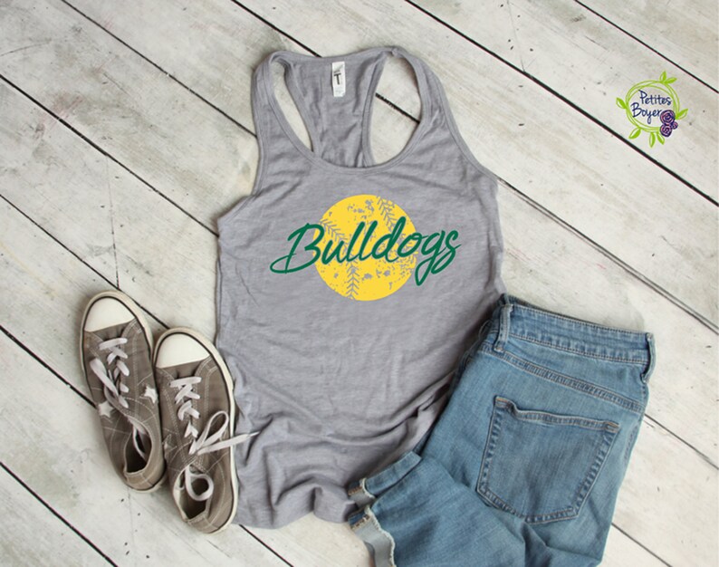 Baseball WifeGirlfriend Summer Tank Team Name Team Colors Customized Baseball Season Baseball Shirt Next Level Racerback Tank