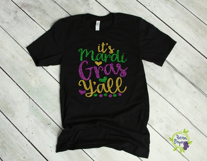 mardi gras vinyl shirt ideas