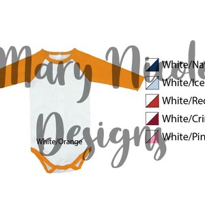 every color color chart,Raglan infant bodysuit long sleeve  color chart  , blanks boutique color chart