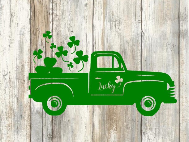 Free Free 328 Truck With Shamrocks Svg SVG PNG EPS DXF File