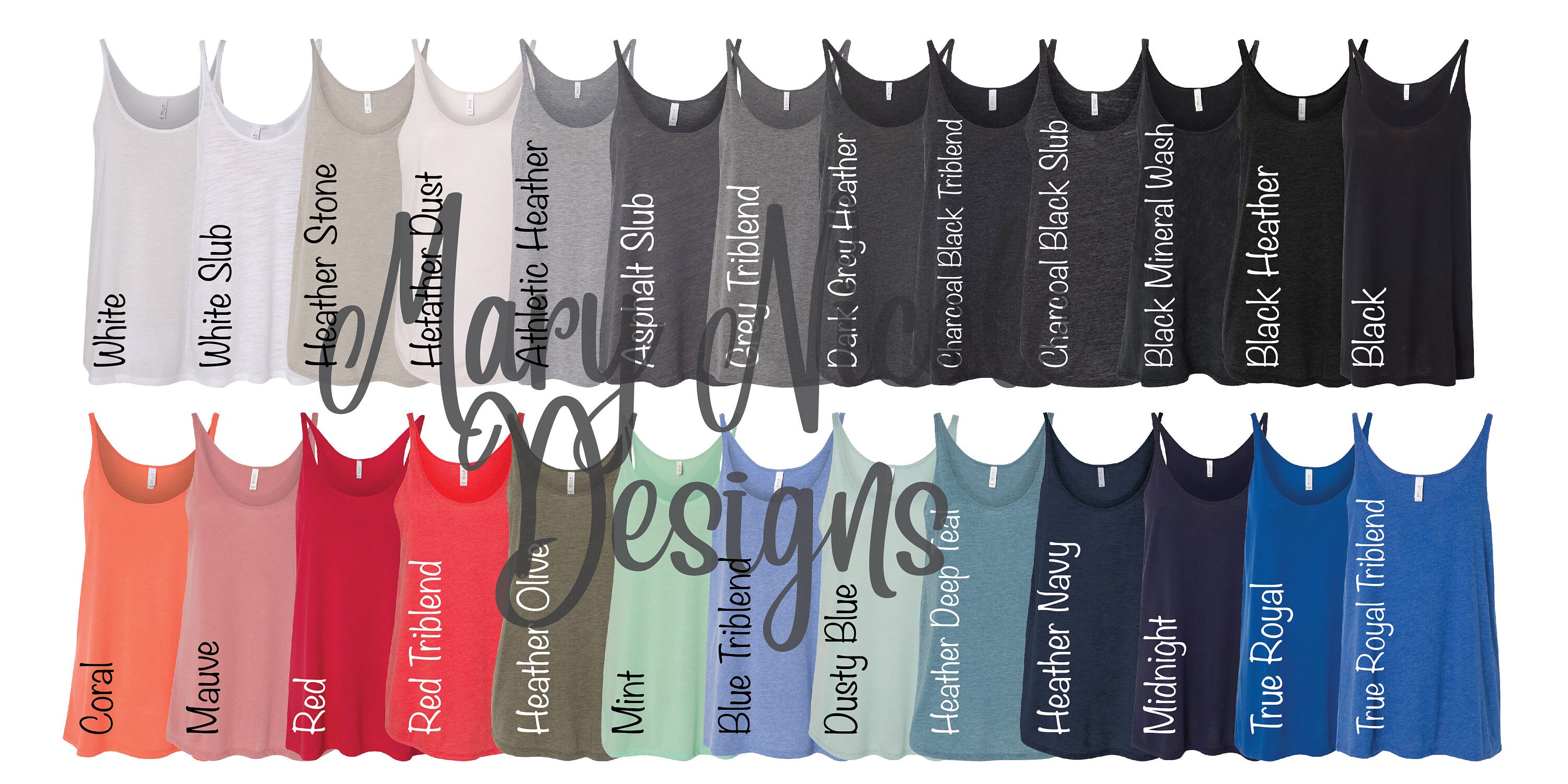 Bella tank best sale colors