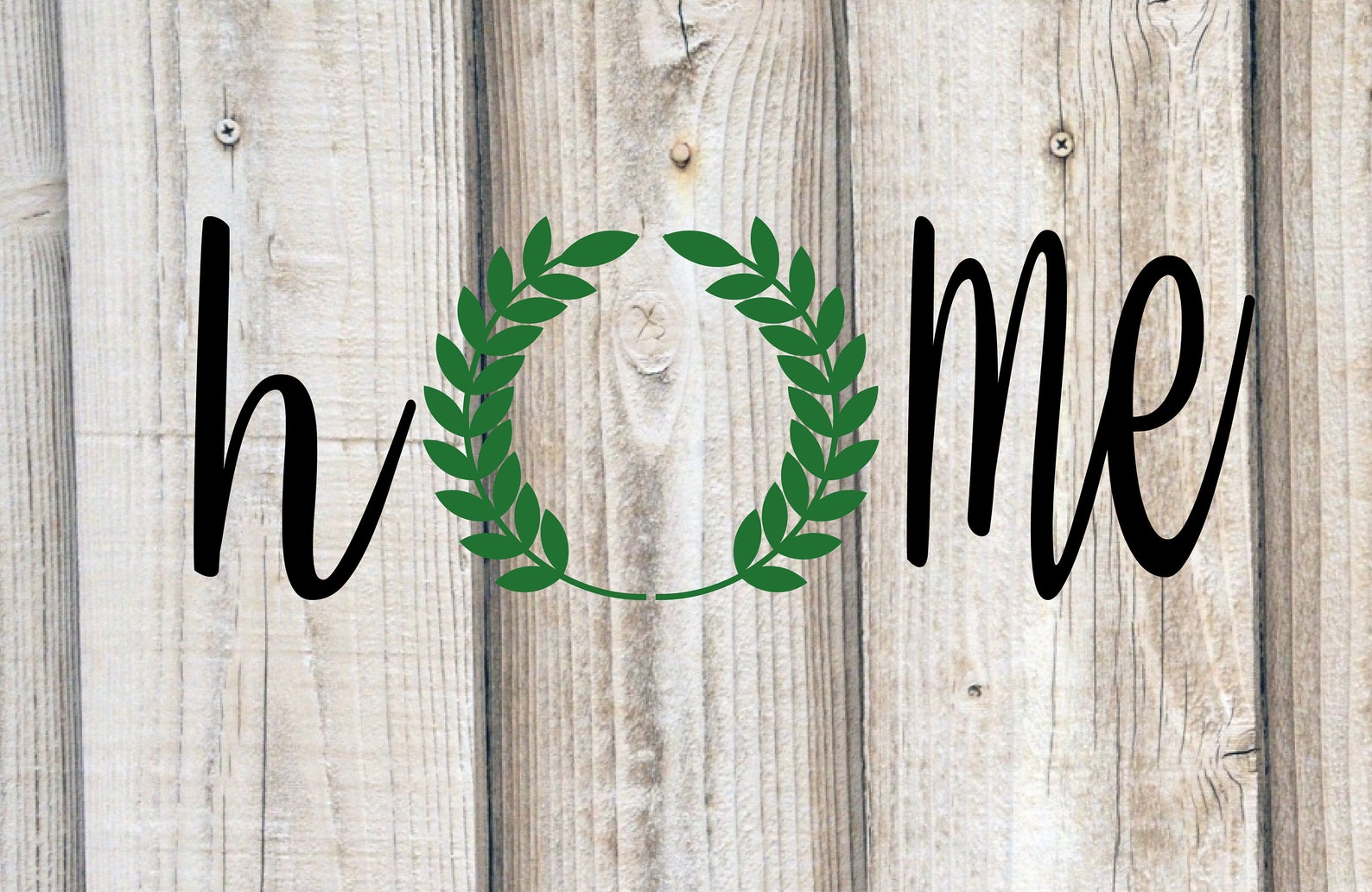 Download Home Sign svg Home with Wreath svg Farmhouse Sign SVG ...