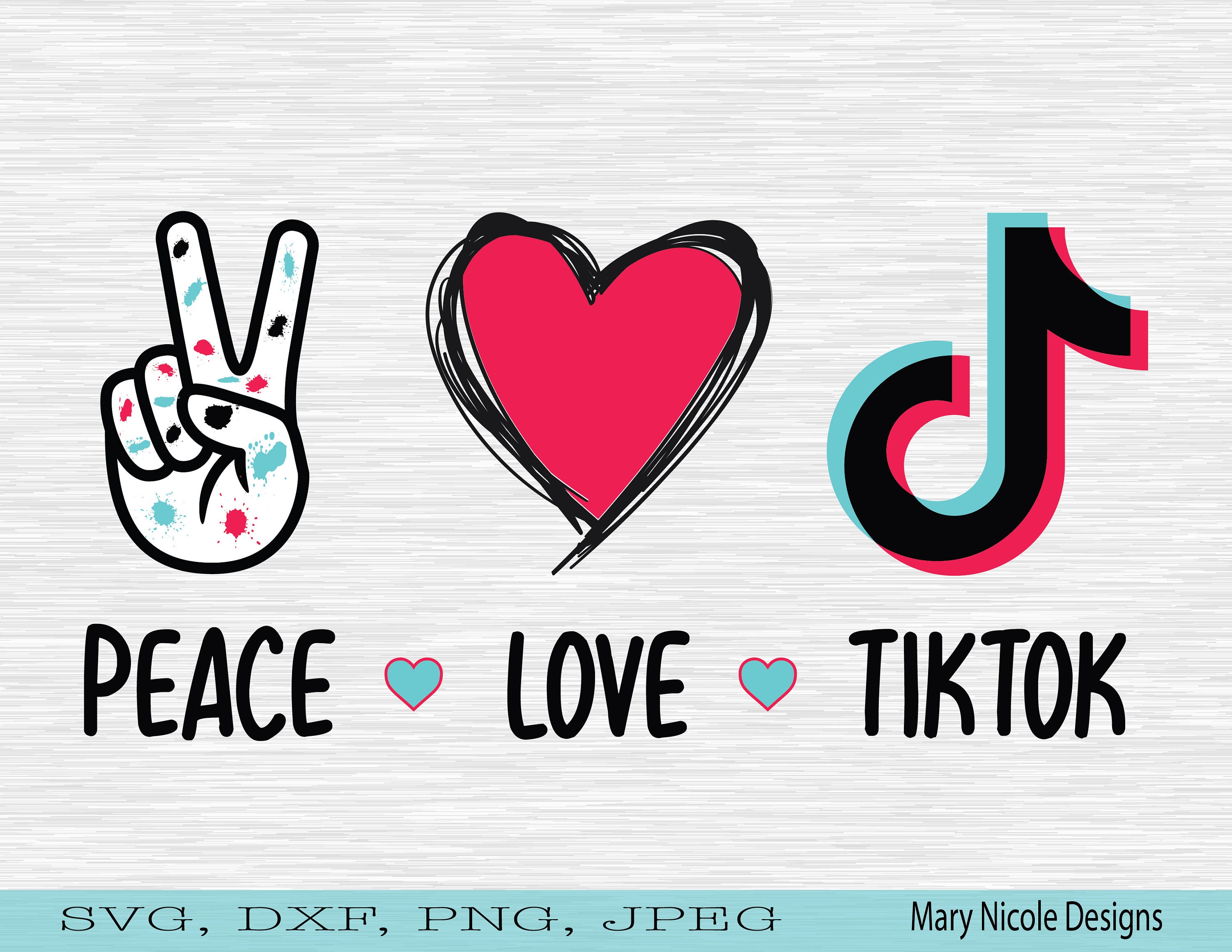 Tik Tok Party SVG