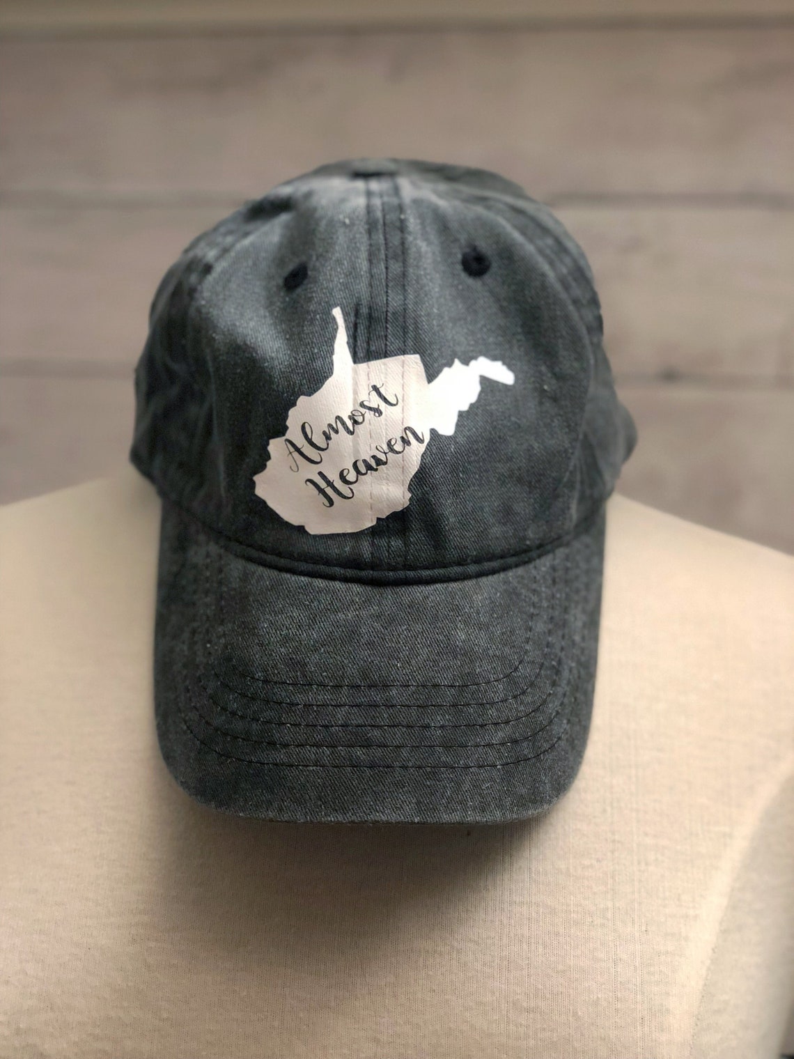 WV Hat Almost Heaven hat West Virginia state hat WVU hat Etsy