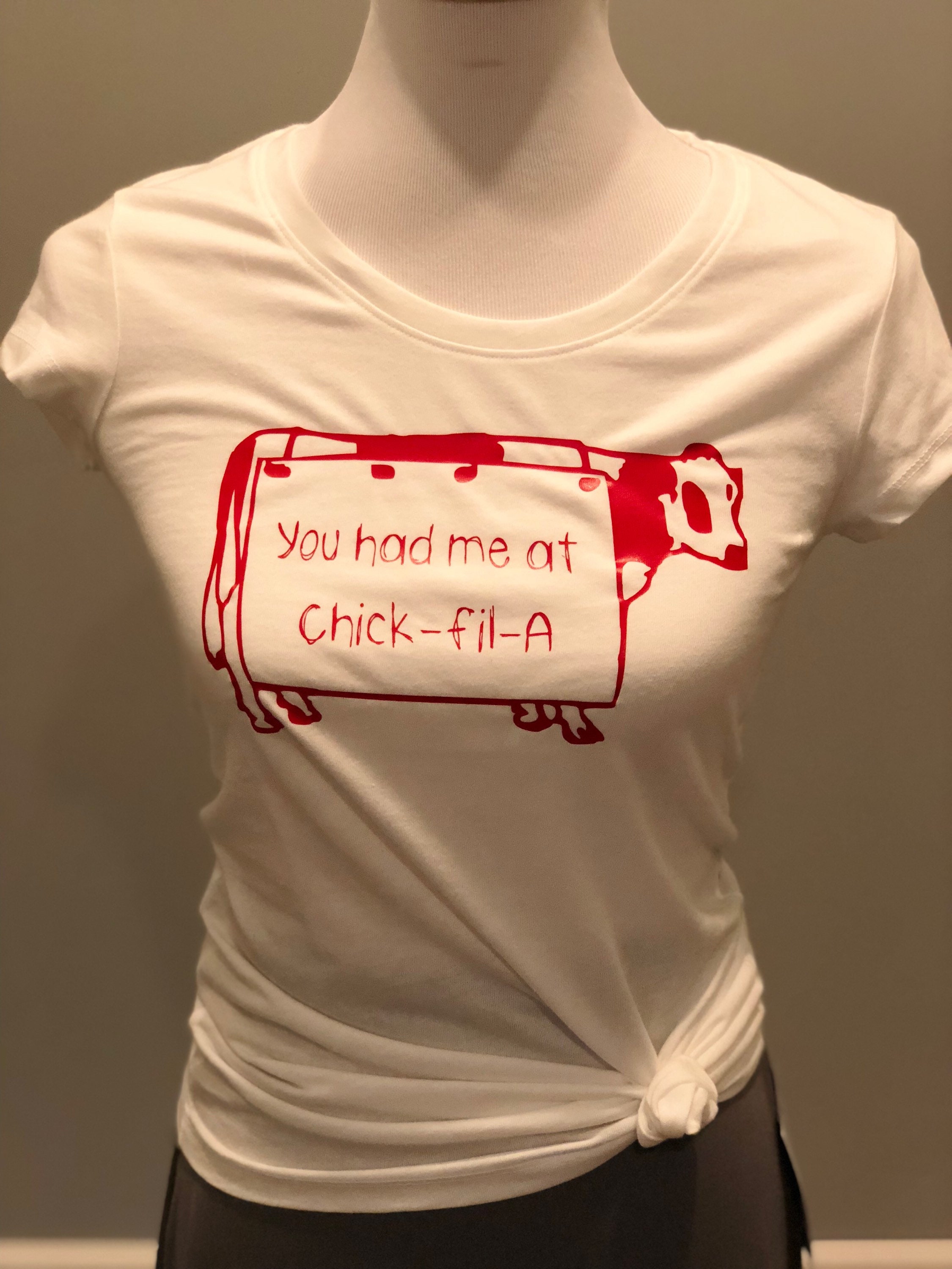 ChickfilA Shirt You Had Me At ChickfilA Etsy