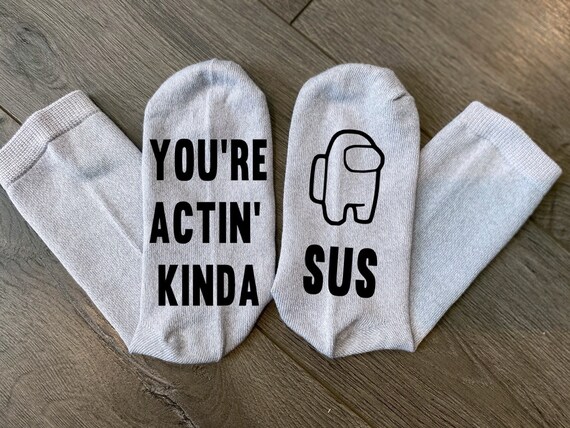 black 3 Pairs Among Us Socks for Women//Men Novelty Cartoons Funny Socks for Gifts Game Fans with Among Us Youth