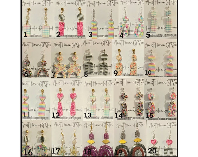 Hand made earrings