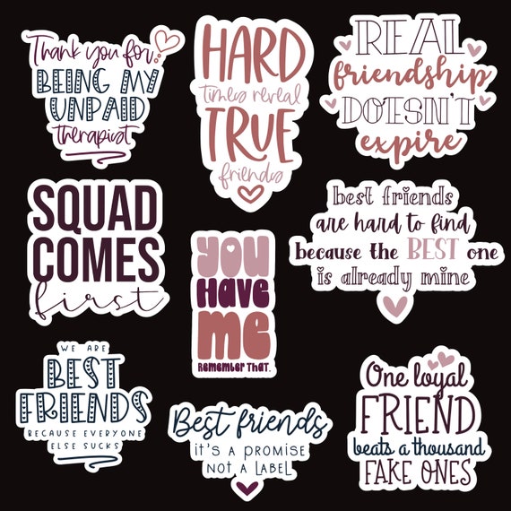 Best Friends Sticker Pack