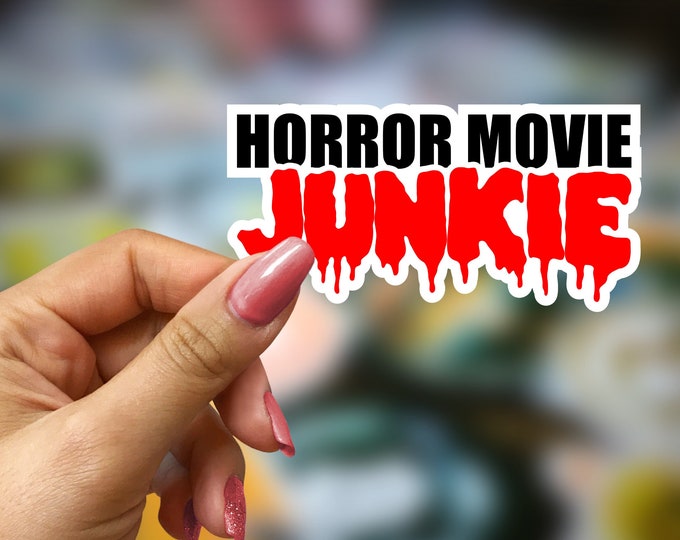 True crime sticker pack, horror, horror movies bundle, holographic, long lasting decal stickers die cut