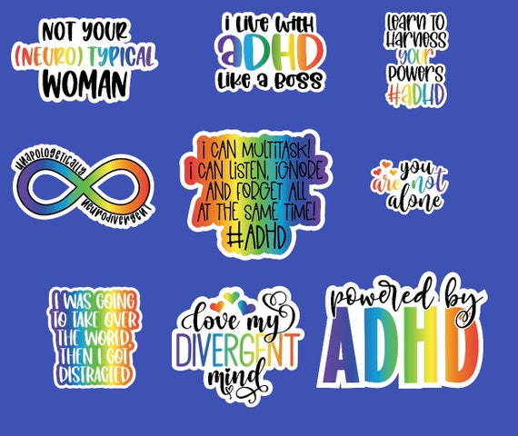 Sticker  How to ADHD