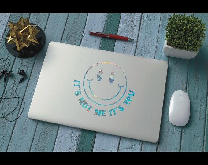 It’s not me it’s you sassy vinyl decal sticker, bumper sticker, laptop sticker.