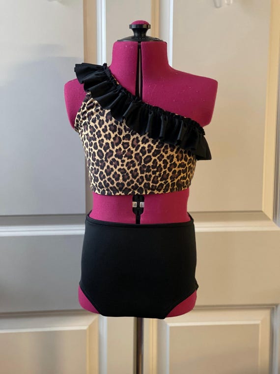 Made to Order Millie Dance Set, Girls Dance Set, Cheetah Dancewear
