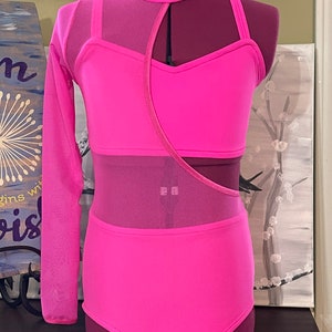 Made to Order Zoe Dance Leotard. Dance Costume. Girls Dancewear. Womens Dancewear.
