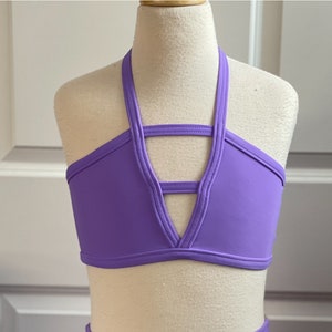 Made to order Aimee dance top, girls dance top, womens dance top, dance photo shoot, dance convention, girls dancewear