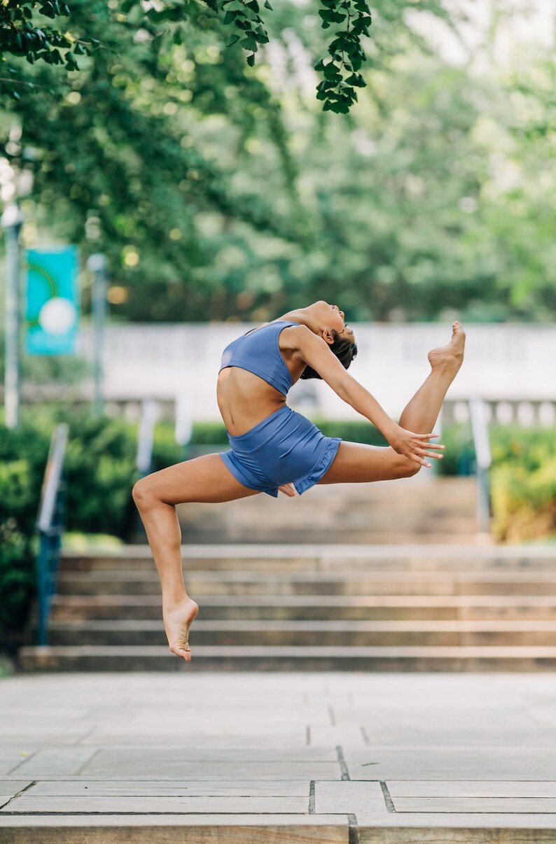 Lilly Ruffled Dance Shorts Convention Dancewear Girls Etsy