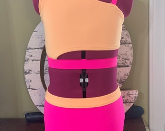 Made to Order Kelsey dance top or set, girls dancewear, womens dancewear, dance audition, dance photo shoot, 2 pc dance set, dance separates