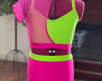 Made to Order Zoe dance top, girls dancewear, dance photo shoot, audition top, convention wear, dance costume base