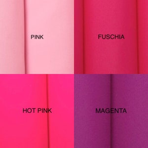 Solid Color Fabric Options - Matte Milliskin Spandex