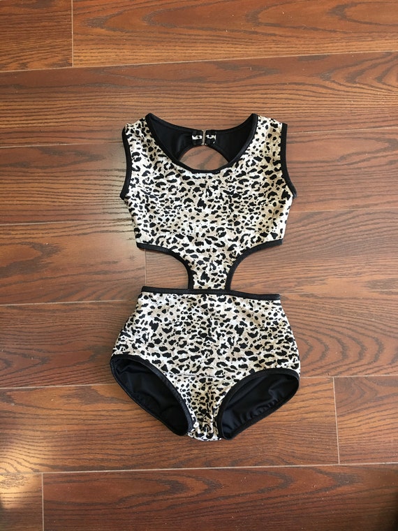 leopard print leotard
