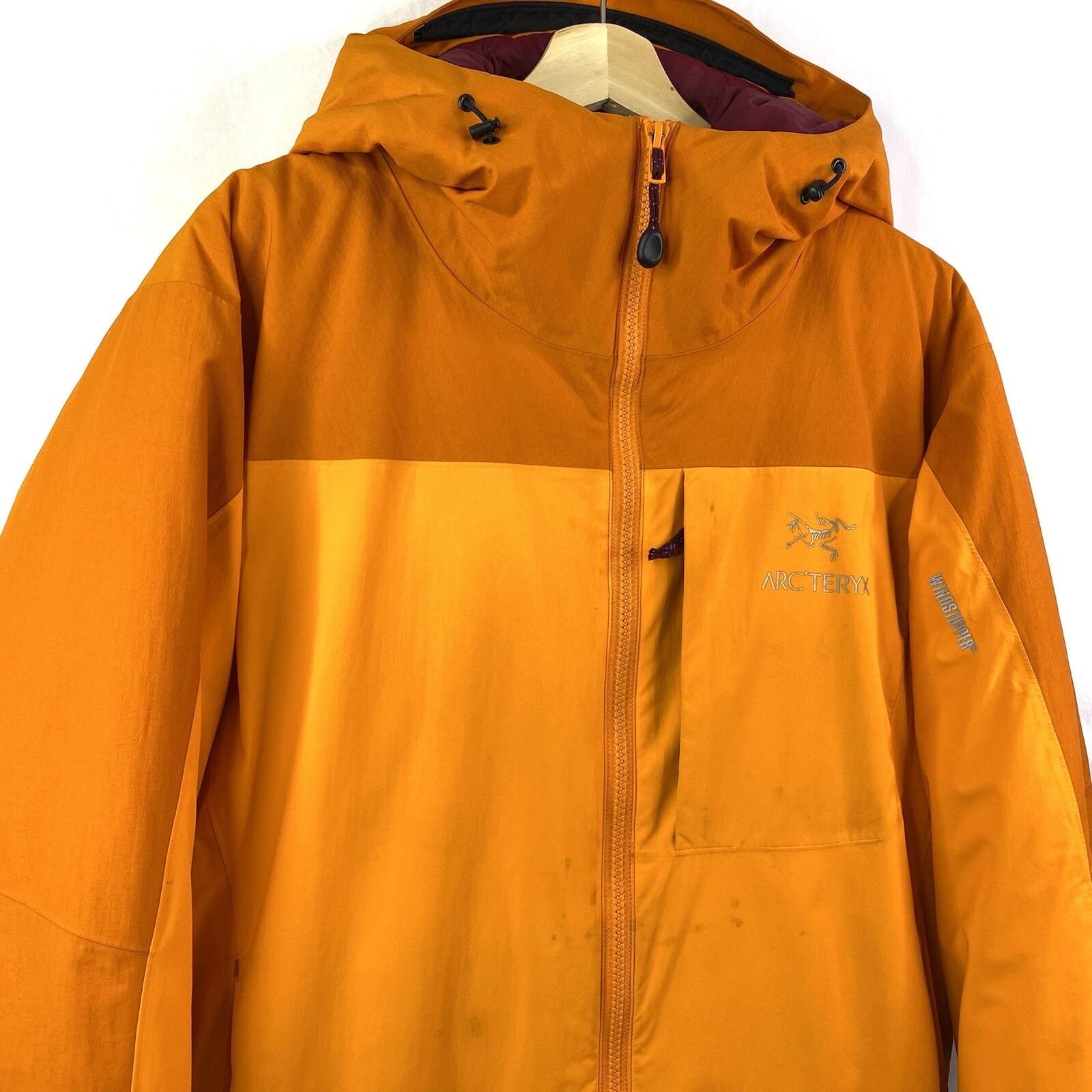 Arcteryx Kappa Hoody Gore-windstopper Insulated Shell Orange
