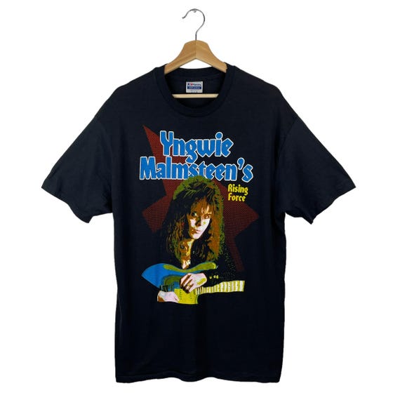サ*ト様 Yngwie malmsteen ツアーTシャツ 1995 95年 YNGWIE MALMSTEEN ジャパンツアーTシャツ 未使用 - メルカリ