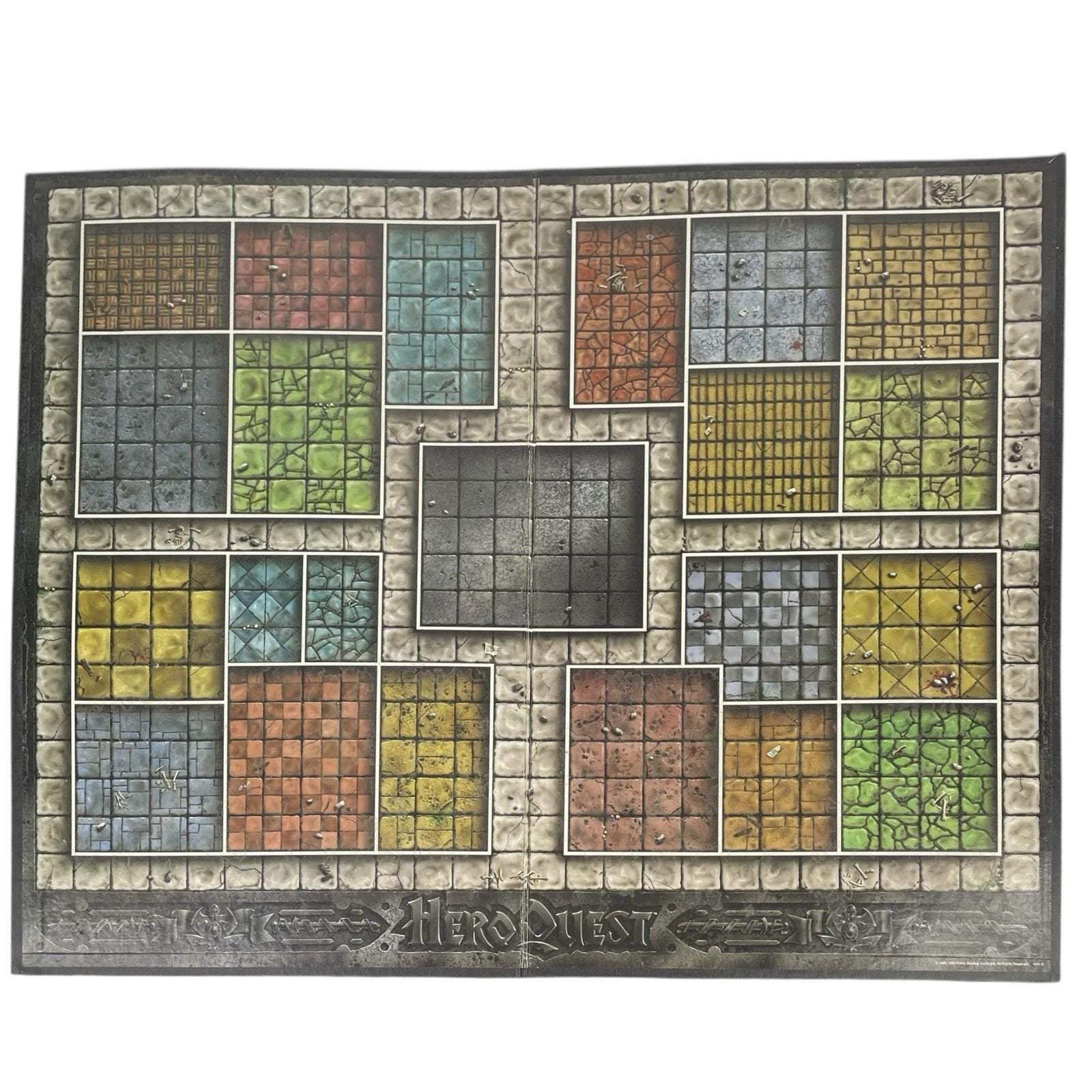 Heroquest MB Jeux Jeu de Société Vintage Games Workshop 1989