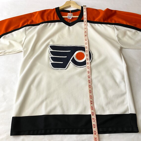 Vintage Philadelphia Flyers CCM Jersey Size Large… - image 8