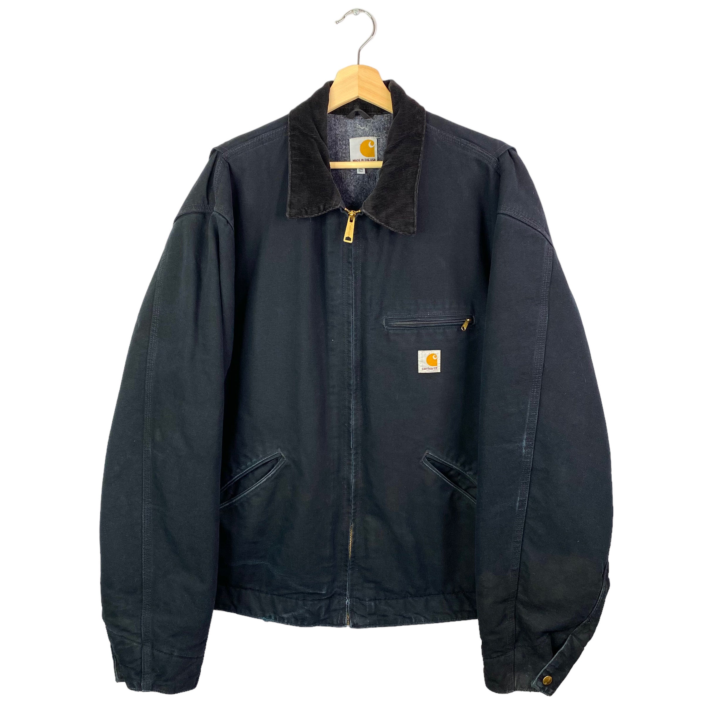 Vintage Carhartt J001 BLK Detroit Duck Blanket Line Black Vintage Carhartt J001 BLK Detroit Duck Blanket Line Black