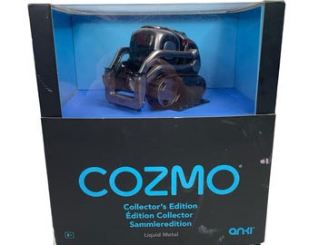 ANKI COZMO Robot Ai Toy Collectors Edition Liquid Metal Complete TESTED Working*