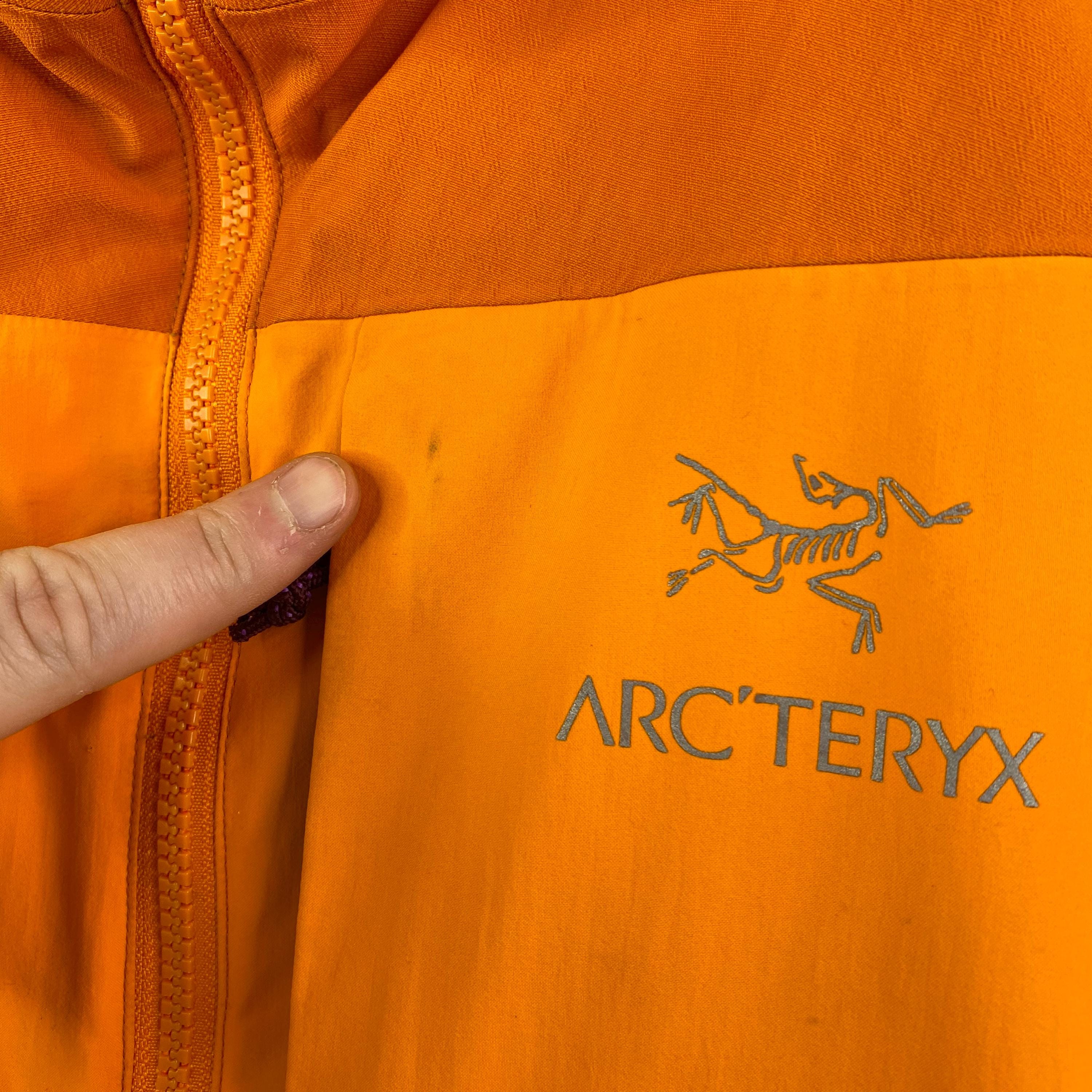 Arcteryx Kappa Hoody Gore-windstopper Insulated Shell Orange Arcteryx Kappa Hoody Gore-windstopper Insulated Shell Orange